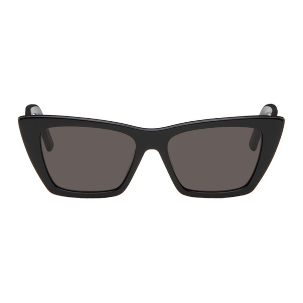 생로랑 생로랑 Saint Laurent Black SL 276 Mica Sunglasses 242418F005049