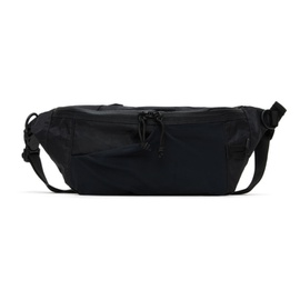 스노우 피크 Snow Peak Black X-Pac Nylon Waist Bag 242419F045001
