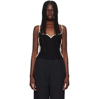 Paris Georgia Black Heart Camisole 242438F111007