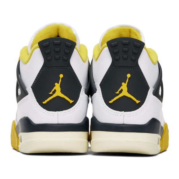 나이키 나이키 조던 Nike Jordan White Air Jordan 4 R에트로 ETRO Sneakers 242445F127009
