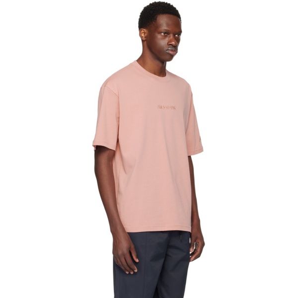 나이키 나이키 조던 Nike Jordan Pink Wordmark T-Shirt 242445M213006