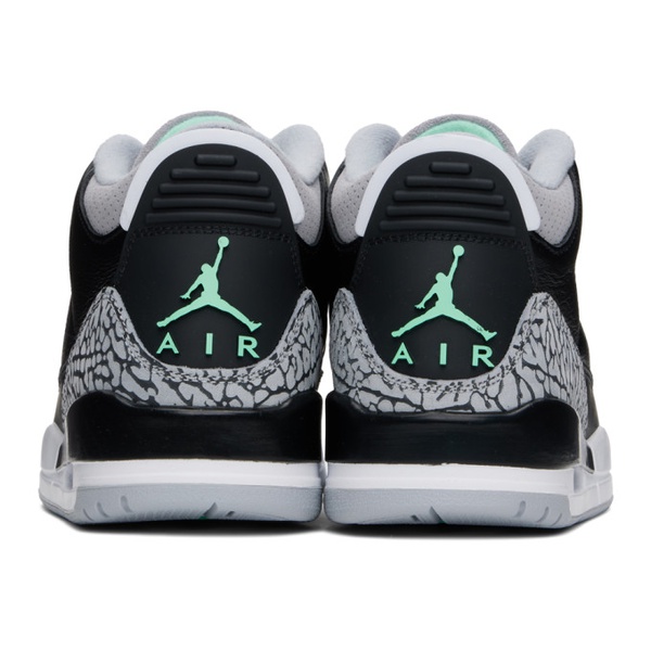 나이키 나이키 조던 Nike Jordan Black Air Jordan 3 R에트로 ETRO Sneakers 242445M236009