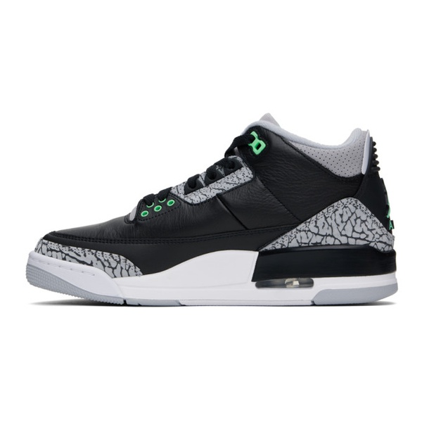 나이키 나이키 조던 Nike Jordan Black Air Jordan 3 R에트로 ETRO Sneakers 242445M236009