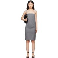 Loulou de Saison Gray Blanca Minidress 242473F052002