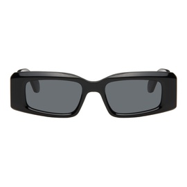 알라이아 ALAIA Black Rectangular Sunglasses 242483F005003