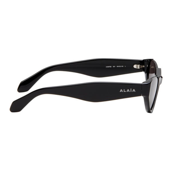  알라이아 ALAIA Black Cat-Eye Sunglasses 242483F005006