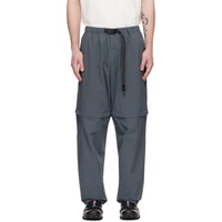 그라미치 Gramicci Gray Convertible Trail Trousers 242565M188001