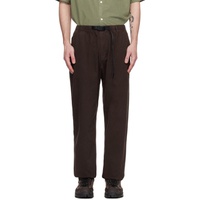 그라미치 Gramicci Brown Relaxed-Fit Trousers 242565M191019