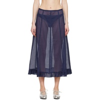 팔로마울 Paloma Wool Navy Andolini Maxi Skirt 242648F093000