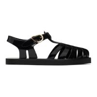 Ancient Greek Sandals Black Homeria Jelly 242674F124003