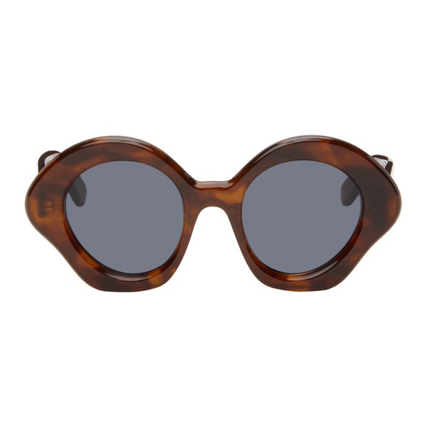 로에베 로에베 LOEWE Tortoiseshell Bow Sunglasses 242677F005016