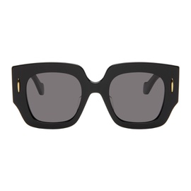 로에베 LOEWE Black Monogram Sunglasses 242677F005024