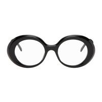 로에베 LOEWE Black Oversized Round Glasses 242677M133007