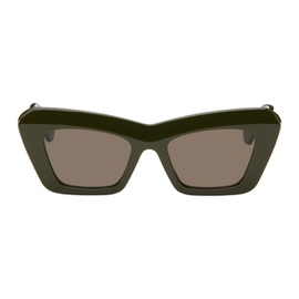 로에베 LOEWE Green Anagram Sunglasses 242677M134018