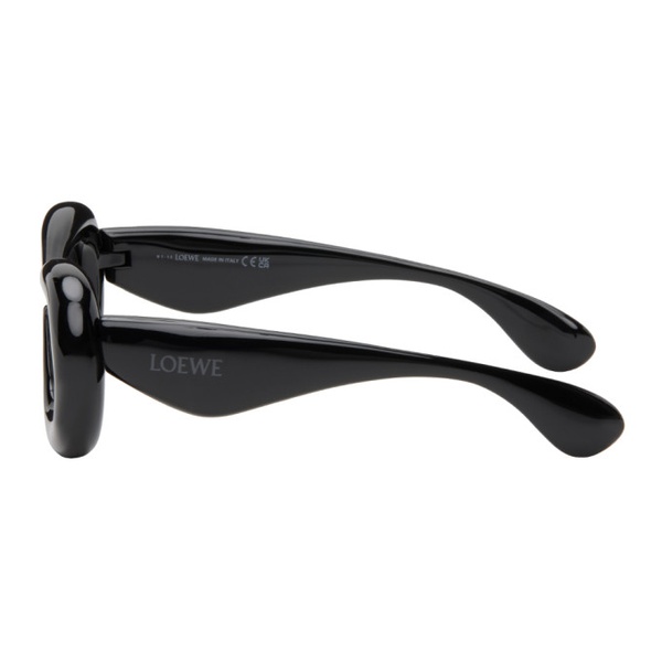 로에베 로에베 LOEWE Black Inflated Sunglasses 242677M134028