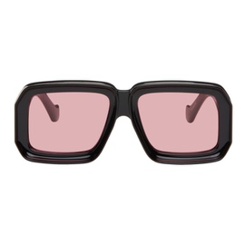 로에베 LOEWE Black Paulas Ibiza Dive In Mask Sunglasses 242677M134033
