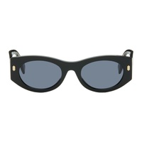 펜디 Fendi Black Roma Sunglasses 242693F005005