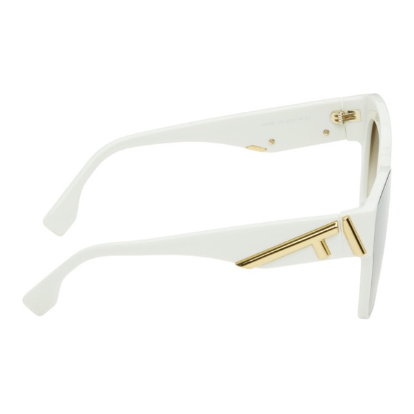 펜디 White 펜디 Fendi First Sunglasses 242693F005011