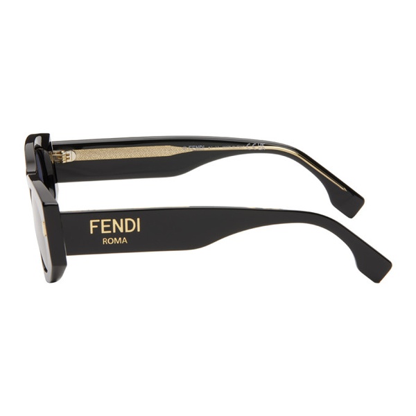 펜디 Black 펜디 Fendi Roma Sunglasses 242693M134001