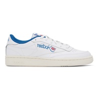 리복 클래식 Reebok Classics White & Blue Club C 85 Sneakers 242749M237004