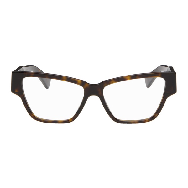 보테가베네타 보테가 베네타 Bottega Veneta Brown Cat-Eye Glasses 242798F004003