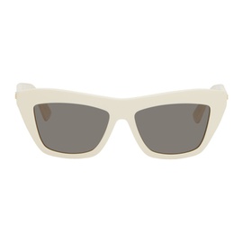 보테가 베네타 Bottega Veneta 오프화이트 Off-White Cat-Eye Sunglasses 242798F005045