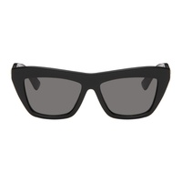 보테가 베네타 Bottega Veneta Black Cat-Eye Sunglasses 242798F005046