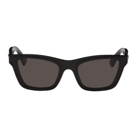 보테가 베네타 Bottega Veneta Black Cat-Eye Sunglasses 242798M134003
