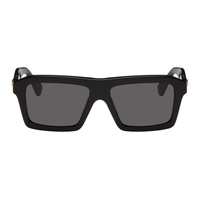 보테가 베네타 Bottega Veneta Black Rectangular Sunglasses 242798M134008