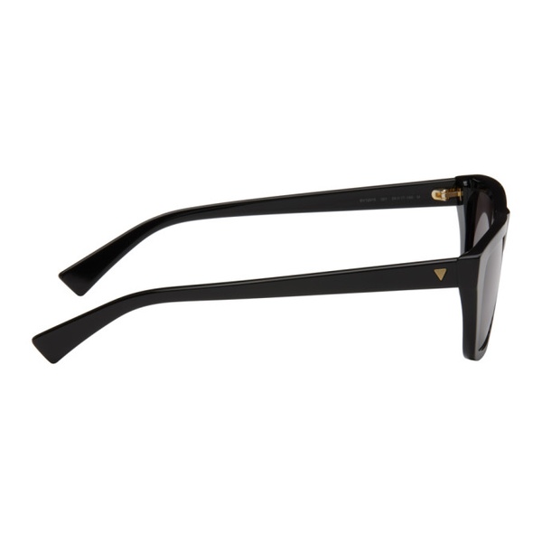 보테가베네타 보테가 베네타 Bottega Veneta Black Rectangular Sunglasses 242798M134031