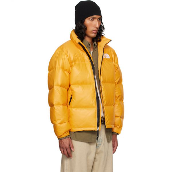 노스페이스 The North Face SSENSE Exclusive Orange 1996 Retro Nuptse Down Jacket 242802M178004