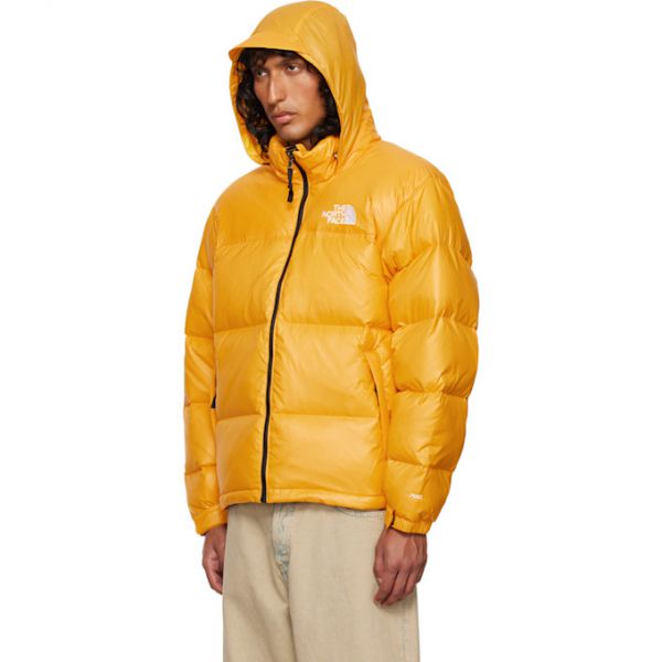 노스페이스 The North Face SSENSE Exclusive Orange 1996 Retro Nuptse Down Jacket 242802M178004