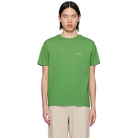다임 Dime Green Classic T-Shirt 242841M213040