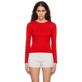 FLORE FLORE Red Max Long Sleeve T-Shirt 242924F110010