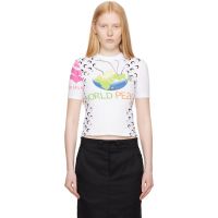 Marine Serre Regenerated Graphic Baby Fit T-shirt 251020F110021