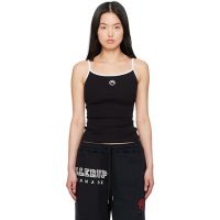 Marine Serre Black Moon Logo Jersey Tank Top 251020F111010