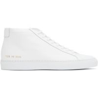 Common Projects White Original Achilles Mid Sneakers 251133M236002
