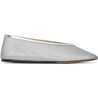 Le Monde Beryl Silver Luna Ballerina Flats 251226F118008