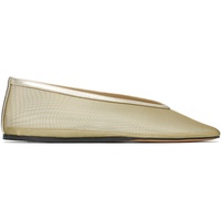 Le Monde Beryl Gold Luna Ballerina Flats 251226F118011