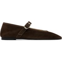 Le Monde Beryl Brown Mary Jane Ballerina Flats 251226F118017