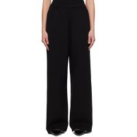 WARDROBE.NYC Black Semi Matte Track Lounge Pants 251277F086001