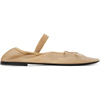 Proenza Schouler Beige Glove Mary Jane Ballerina Flats 251288F118002