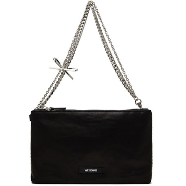 We11done Black Ribbon Square Bag 251327F048003