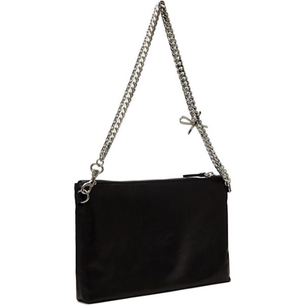 We11done Black Ribbon Square Bag 251327F048003