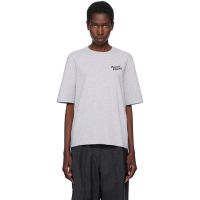 Gray Maison Kitsune Handwriting Comfort T-shirt 251389F110001