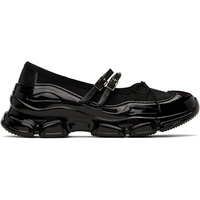 Simone Rocha Black Mesh Tracker Ballerina Flats 251405F128002