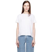 Loulou de Saison White Basiluzzo T-shirt 251473F110003
