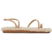 Ancient Greek Sandals Beige Eleftheria 251674F124006