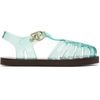Ancient Greek Sandals Green Homeria Jelly 251674F124024