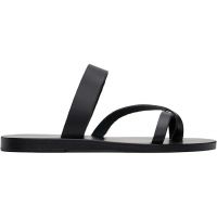 Ancient Greek Sandals Black Daphnae 251674F124043